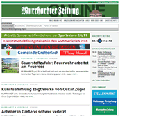 Tablet Screenshot of murrhardter-zeitung.de